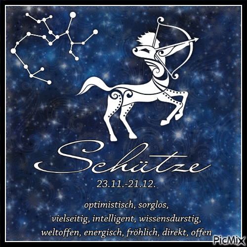 Horoskop Schütze - 無料のアニメーション GIF