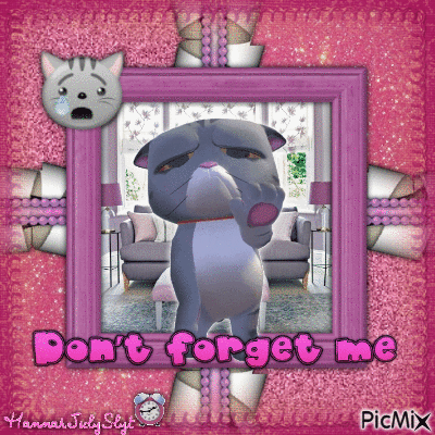 #♥#Don't Forget Me#♥# - GIF animé gratuit