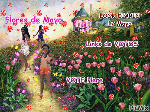 Flores de Mayo - Ilmainen animoitu GIF