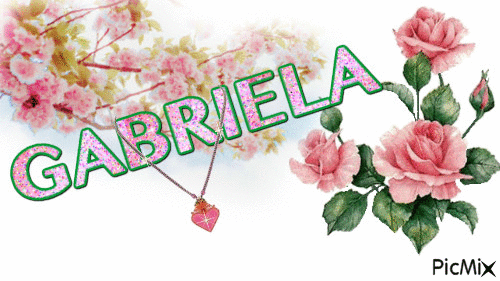 Gabriela - Δωρεάν κινούμενο GIF