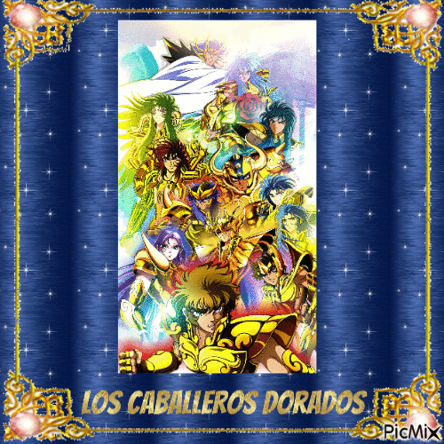 Los Caballeros Dorados - Бесплатни анимирани ГИФ