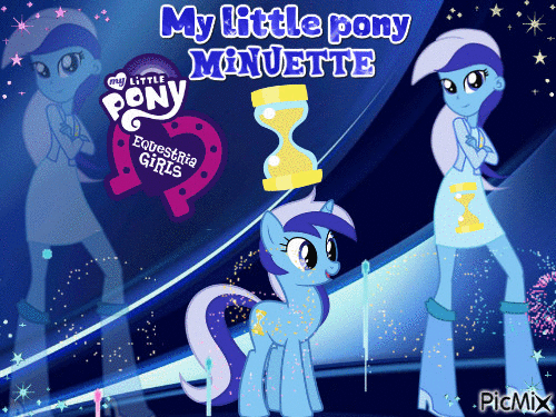 My little pony. Minuette - Бесплатный анимированный гифка