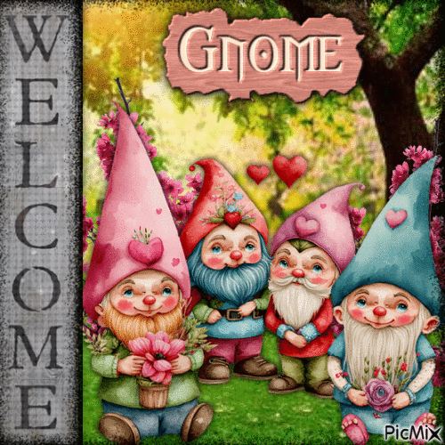 Gnome - Zdarma animovaný GIF