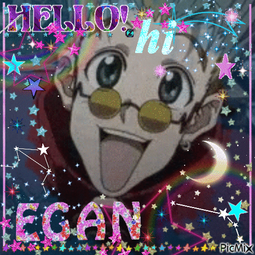 hi my friend egan - Gratis animeret GIF