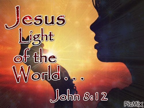 Jesus Light of the World! - Бесплатный анимированный гифка
