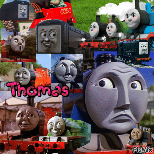 Thomas el tren - GIF animé gratuit