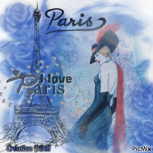 Paris par BBM - GIF animado grátis