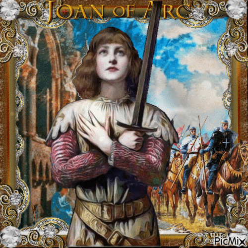 Jeanne d'Arc - GIF animate gratis