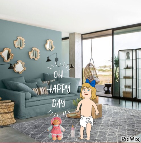 Oh happy day - PNG gratuit