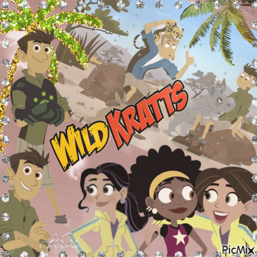 Wild Kratts - Бесплатный анимированный гифка