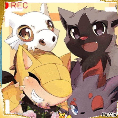 Pokemon Zorua - GIF animado gratis