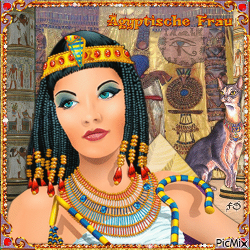 Ägyptische Frau - Besplatni animirani GIF
