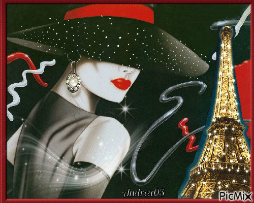 Paris fashion... - GIF animé gratuit