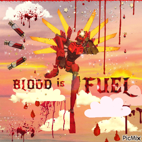 Blood is Fuel - Безплатен анимиран GIF