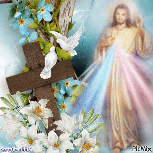 Jésus-Christ par BBM - GIF animé gratuit