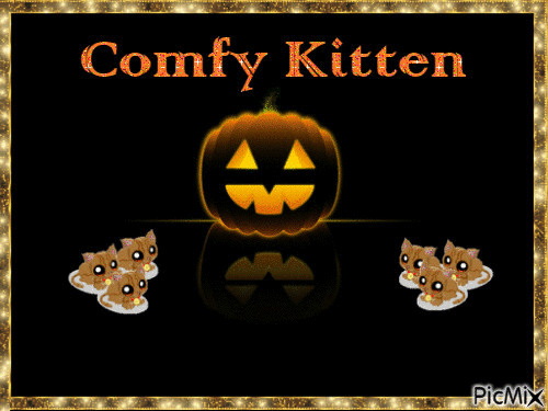 Comfy Kitten - GIF animado grátis
