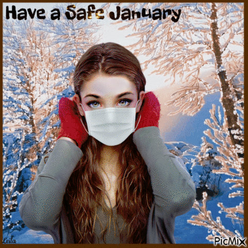 Have a Safe January - Gratis animerad GIF