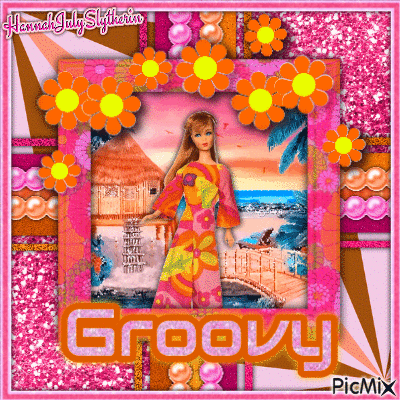 (♫♥♫)Groovy Barbie(♫♥♫) - Безплатен анимиран GIF
