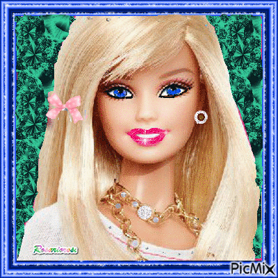 Barbie - GIF animasi gratis