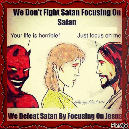 Focus on Jesus - Bezmaksas animēts GIF