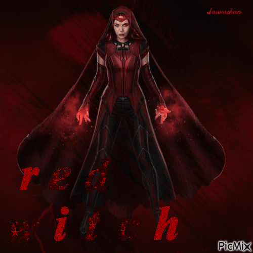 Red Witch - Laurachan - Animovaný GIF zadarmo