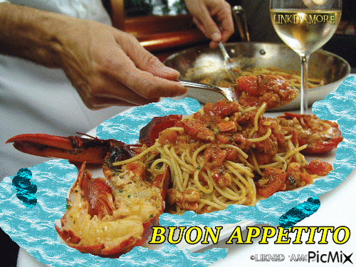 Buon Appetito - Безплатен анимиран GIF