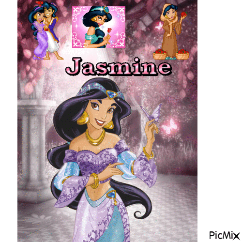 Princess Jasmine - Δωρεάν κινούμενο GIF
