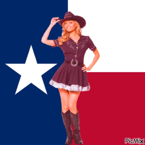Texas cowgirl 2 - zadarmo png