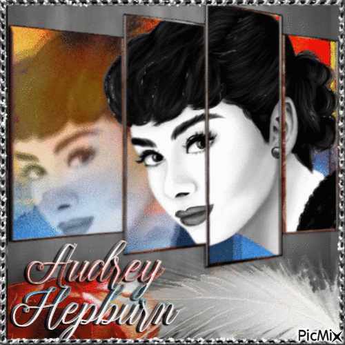 Audrey Hepburn - Kostenlose animierte GIFs