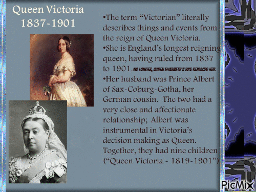 Queen Victoria 1837 to 1901 - Animovaný GIF zadarmo