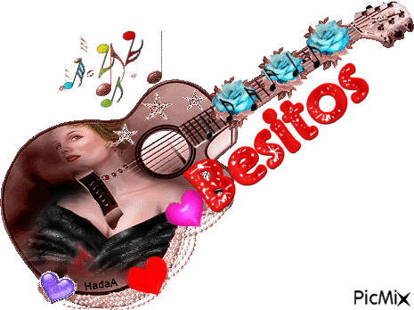 Besitos - Gratis animeret GIF
