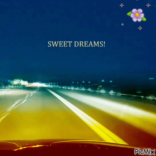 Sweet dreams! - Nemokamas animacinis gif