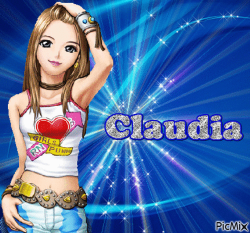 Claudia - GIF animate gratis