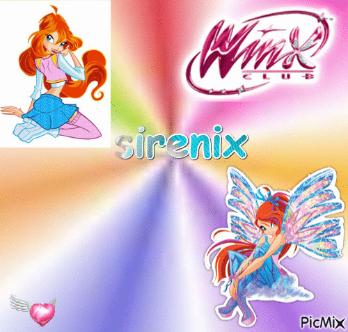 winx bloom sirenix - Gratis animerad GIF