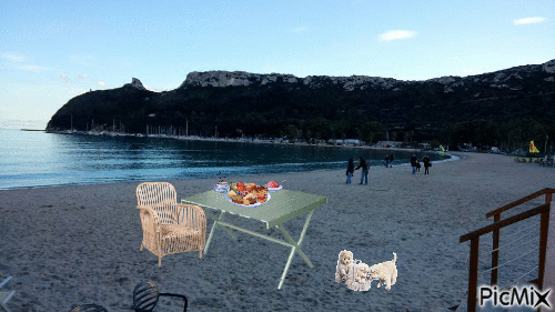 colazione al mare! - Darmowy animowany GIF