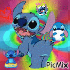 stitch! - GIF animasi gratis