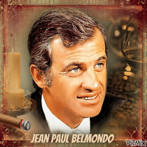 Jean Paul Belmondo - Darmowy animowany GIF