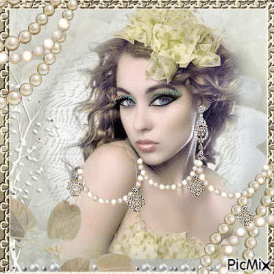 diamond and pearls - GIF animé gratuit