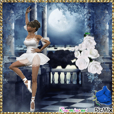 Ballet dancer - Darmowy animowany GIF