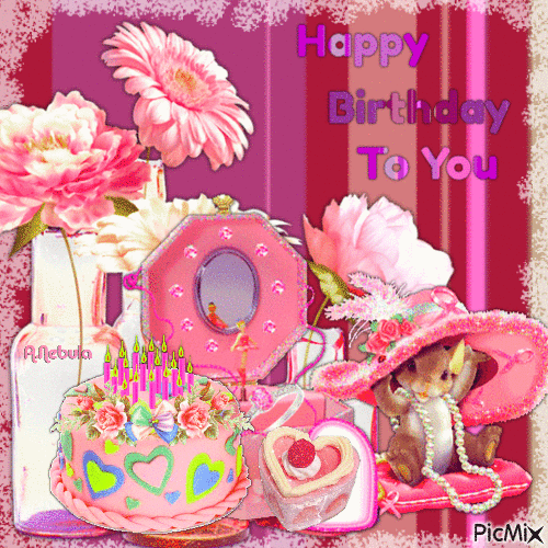 Happy Birthday Day To You - Darmowy animowany GIF