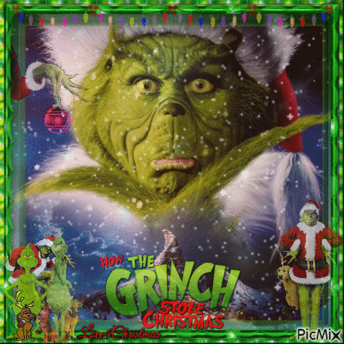How The Grinch Stole Christmas - GIF animé gratuit