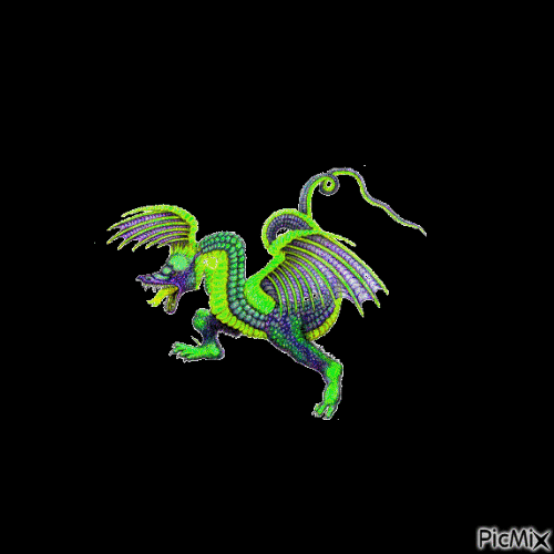 Dragon gif - Бесплатный анимированный гифка