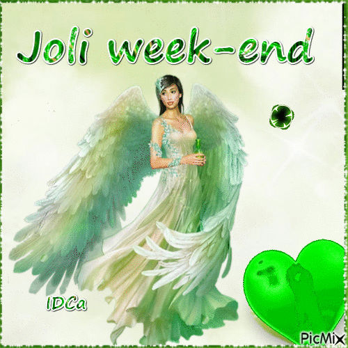 Joli week-end - 無料のアニメーション GIF