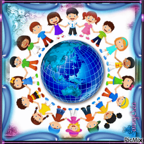 World children's Day - Besplatni animirani GIF