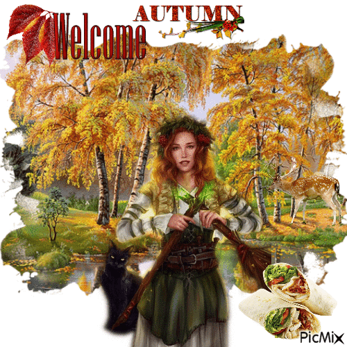 Welcome Autumn - Zdarma animovaný GIF