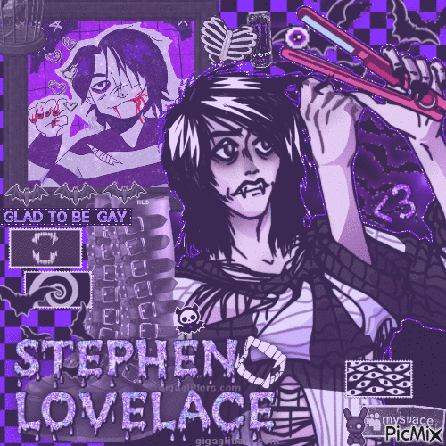 stephen lovelace - Gratis animerad GIF