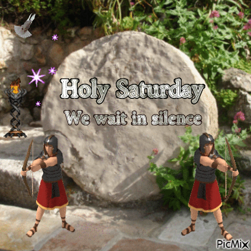holy staurday - GIF animé gratuit