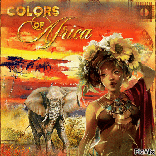 Afrique - Gratis animerad GIF