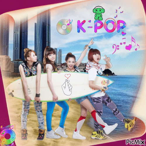 K- POP - GIF animasi gratis