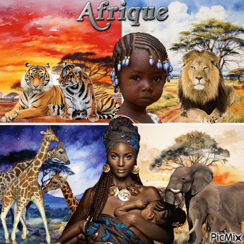 AFRIQUE - GIF animé gratuit